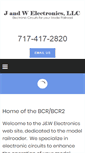 Mobile Screenshot of jandwelectronics.com